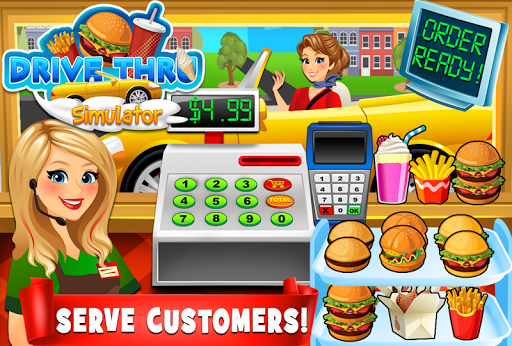 Drive Thru Simulator - Kids Mega City Food FREE for PC screenshot 2