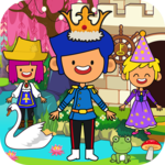 My Pretend Fairytale Land - Kids Royal Family Game APK