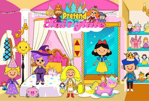 My Pretend Fairytale Land - Kids Royal Family Game for PC screenshot 2