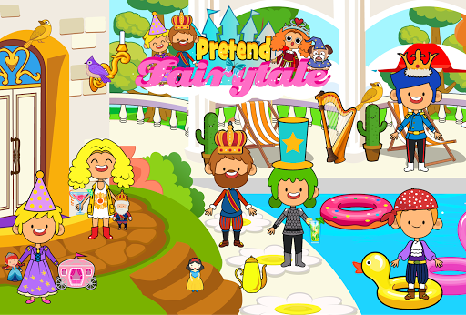 My Pretend Fairytale Land - Kids Royal Family Game for PC screenshot 3
