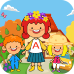 My Pretend Home & Family - Kids Play Town Games! APK