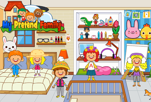 My Pretend Home & Family - Kids Play Town Games! for PC screenshot 2