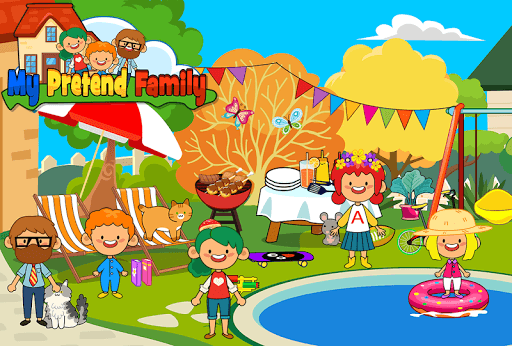 My Pretend Home & Family - Kids Play Town Games! for PC screenshot 3