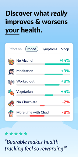 Bearable - Symptoms & Mood tracker for PC screenshot 1