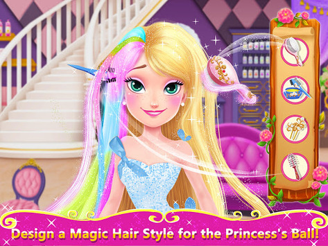 Long Hair Princess 2 Royal Prom Salon Dance Games for PC screenshot 1