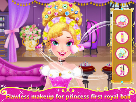 Long Hair Princess 2 Royal Prom Salon Dance Games for PC screenshot 2