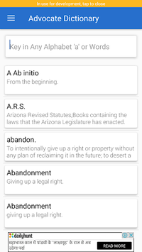 Advocate Dictionary for PC screenshot 3