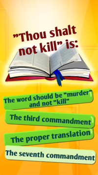 Bible Trivia Quiz Game With Bible Quiz Questions for PC screenshot 3