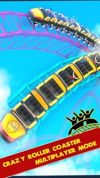 Roller Coaster Racing 3D 2 player for PC screenshot 1