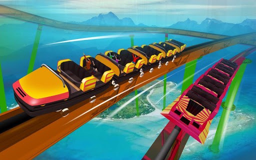Roller Coaster Racing 3D 2 player for PC screenshot 2
