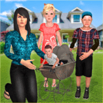 Virtual Single Mom Simulator: Family Mother Life APK