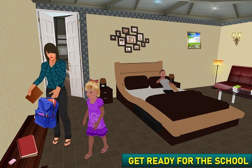 Virtual Single Mom Simulator: Family Mother Life for PC screenshot 1