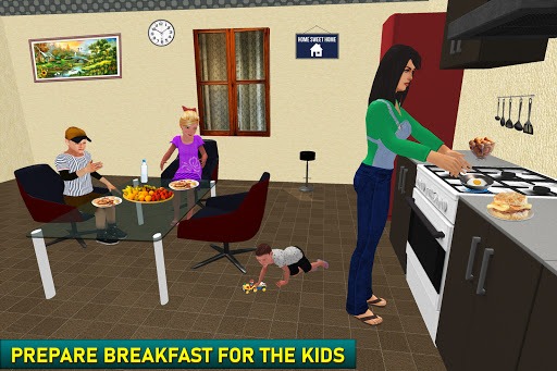 Virtual Single Mom Simulator: Family Mother Life for PC screenshot 2