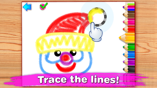 Drawing Christmas for Kids Drawing Games for Girls for PC screenshot 2