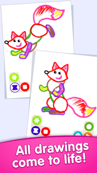 Bini DRAW & DANCE! Painting Toddler Coloring Apps for PC screenshot 3