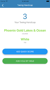 Birdie Golf Handicap Thailand for PC screenshot 1