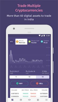Bitbns: Bitcoin, Crypto Trading Exchange India for PC screenshot 1