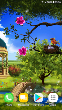 Spring Landscape Live Wallpaper for PC screenshot 3