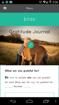 Gratitude Journal for PC screenshot 1