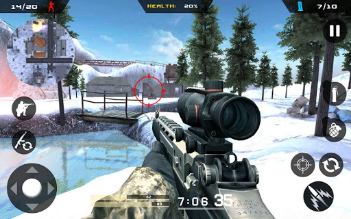 Winter Mountain Sniper - Modern Shooter Combat for PC screenshot 2