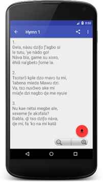 Ewe Catholic Hymnal (Dziƒomɔ) for PC screenshot 2