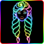 Glowii: Easy Neon Doodle Drawing APK