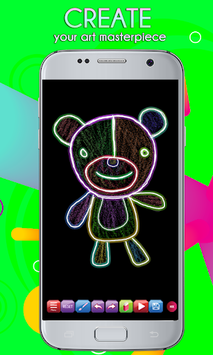 Glowii: Easy Neon Doodle Drawing for PC screenshot 2