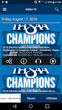 IHSAA TV for PC screenshot 1