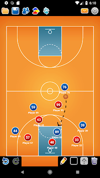 Coach Tactic Board: Basketball for PC screenshot 1