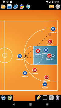 Coach Tactic Board: Basketball for PC screenshot 3
