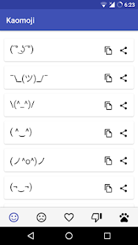 Simple Kaomoji - Japanese Emoticons for PC screenshot 1