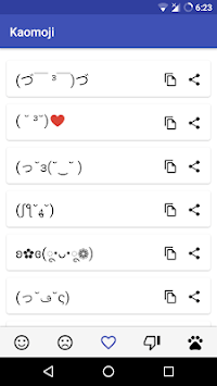 Simple Kaomoji - Japanese Emoticons for PC screenshot 3