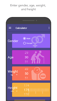 Body Mass Index(BMI) Calculator, BMR, Ideal Weight for PC screenshot 1
