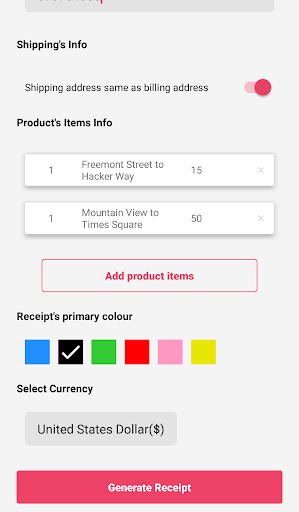Quick Receipt for PC screenshot 3