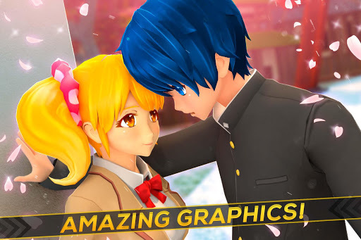 Anime Girl Run - Yandere Survival - Manga Love for PC screenshot 2