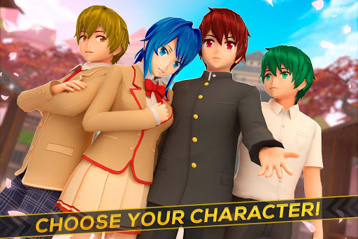Anime Girl Run - Yandere Survival - Manga Love for PC screenshot 3