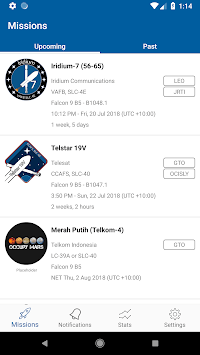 SpaceXNow - A SpaceX fan app for PC screenshot 1