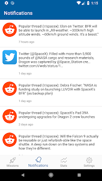 SpaceXNow - A SpaceX fan app for PC screenshot 3