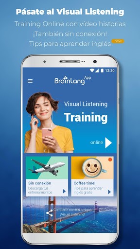 BrainLang: Aprender inglés con videos - Listening for PC screenshot 2