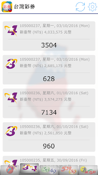 Fast Taiwan Lottery Results for PC screenshot 3