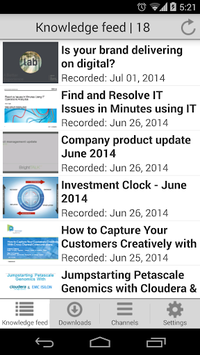 BrightTALK for PC screenshot 1