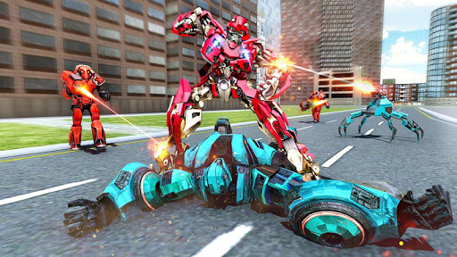 Spider Robot Game - Transforming Robot Spider Web for PC screenshot 1
