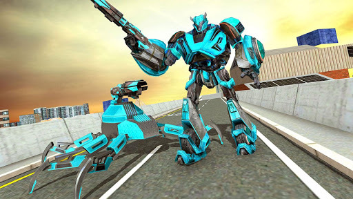 Spider Robot Game - Transforming Robot Spider Web for PC screenshot 2