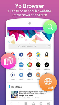 Yo Browser - Fast, Secure, Powerful for PC screenshot 1