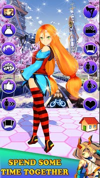Virtual girlfriend 3D * anime for PC screenshot 1