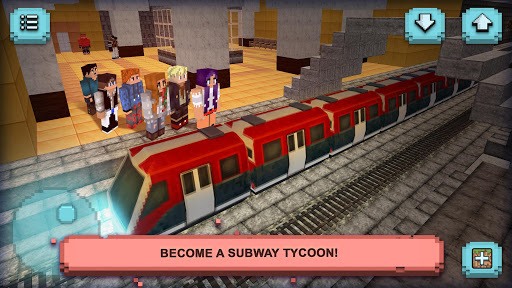 Subway Craft: Build Big City & Ride Block Train 3D for PC screenshot 1