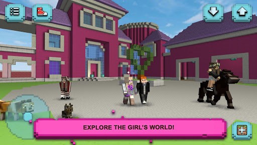 Girls World Exploration: Crafting & Building Lite for PC screenshot 2