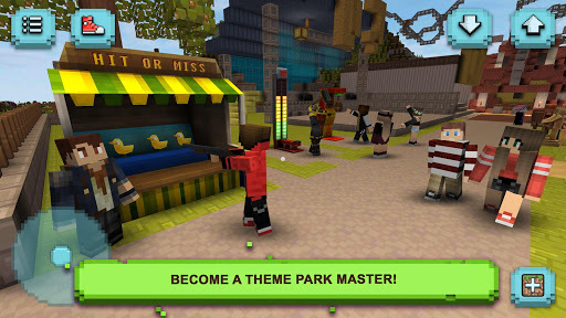 Theme Park Craft: Build & Ride for PC screenshot 1