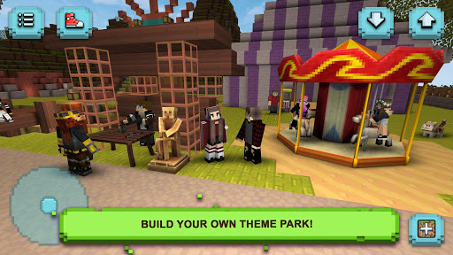 Theme Park Craft: Build & Ride for PC screenshot 2