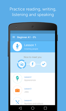 Learn to speak English with busuu for PC screenshot 3